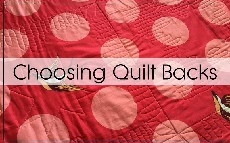 How to use Minky fabric for Quilt Backing 