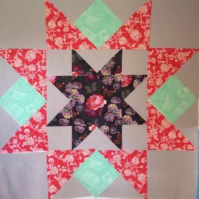 Bright Sky QAL: Week 1 – Centre Star - Blossom Heart Quilts