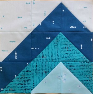 Modern HST Sampler #5: Mountain - Blossom Heart Quilts