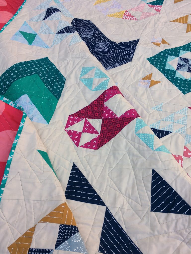 Year Of Finishing: Modern HST Sampler - Blossom Heart Quilts