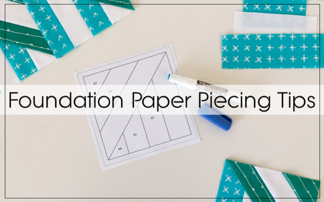 Foundation Paper Piecing - how to 